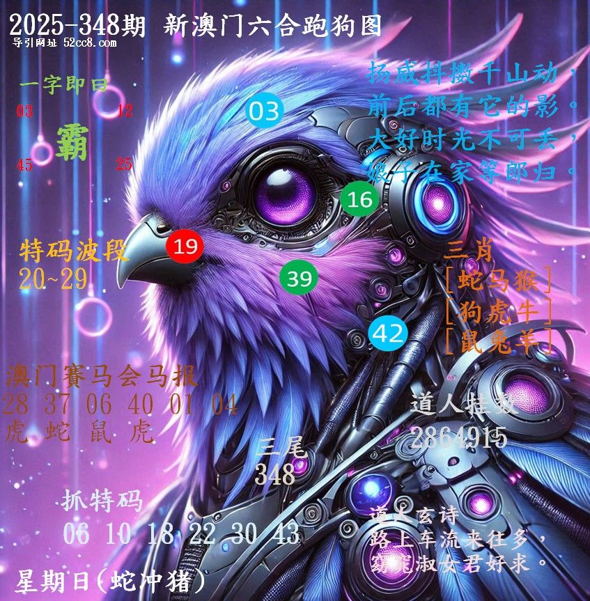 新澳门六合跑马图348期